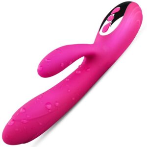 rechargeable double vibrator automatically rod