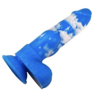 blue wolf dick hard dildo