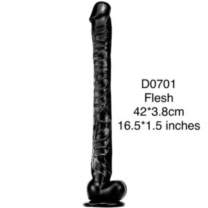 d0701 long realistic dildo 42*3.8cm