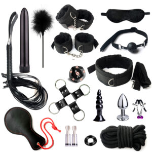 17pcs sm bondage fit for couple sex pleasure